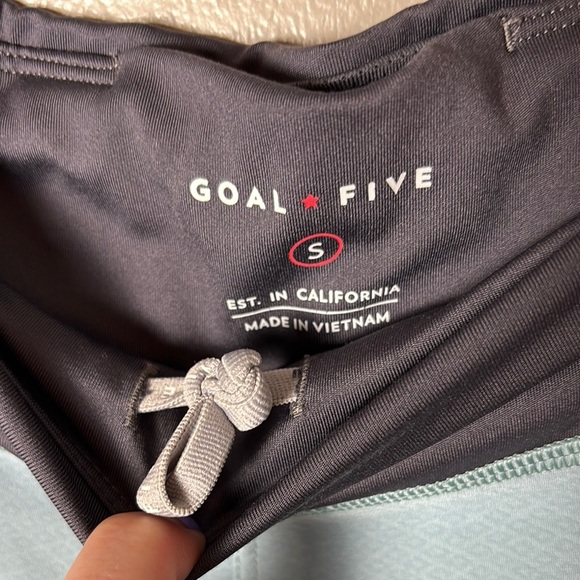 Women's Blue Athletic Shorts - Picture 5 of 6